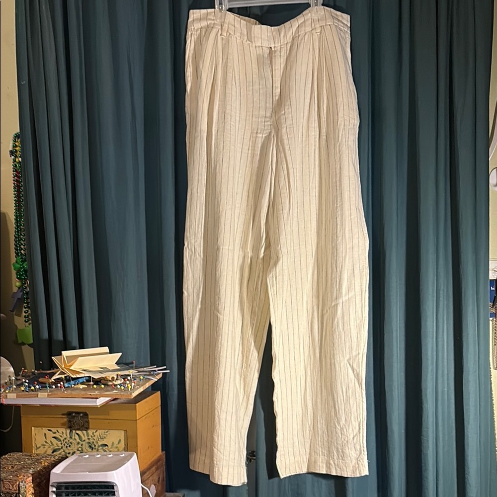 a new day Cream Wide Leg Pants